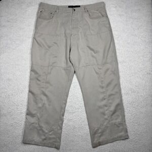 Vintage‎ Y2K Phat Farm Pants Baggy Hip Hop Rap Urban Streetstyle Beige Men's 2XL